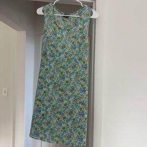 Vintage My Michelle floral sleeveless dress